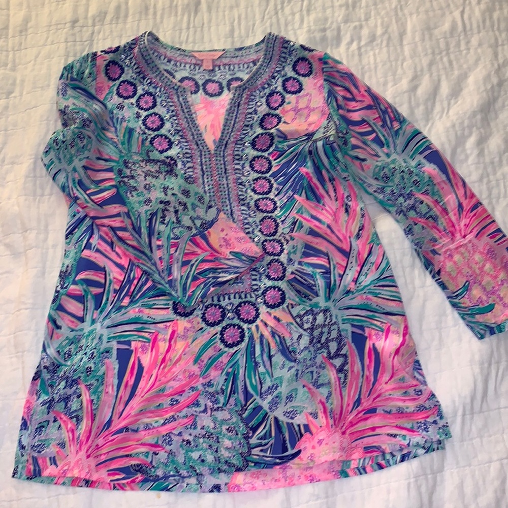 Lilly Pulitzer Silk Tunic